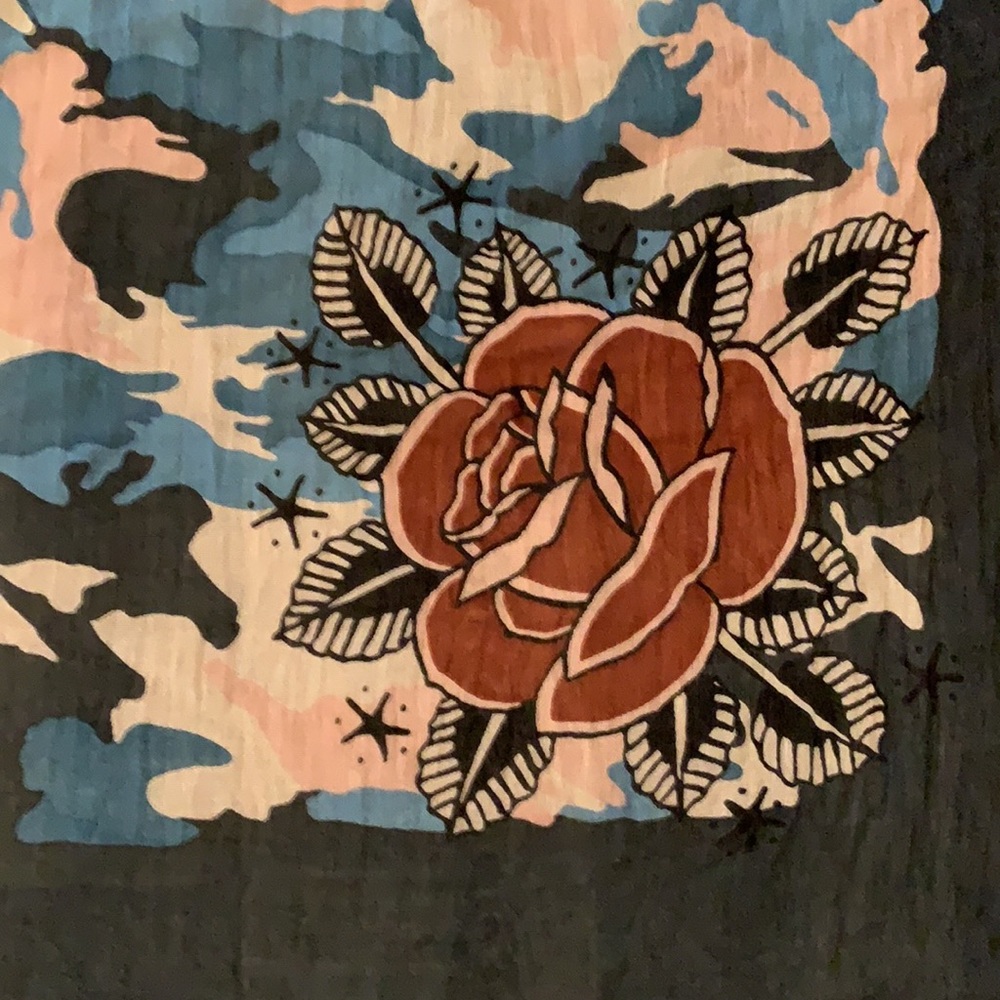 Zadig & Voltaire Camo Scarf - Picture 3 of 7